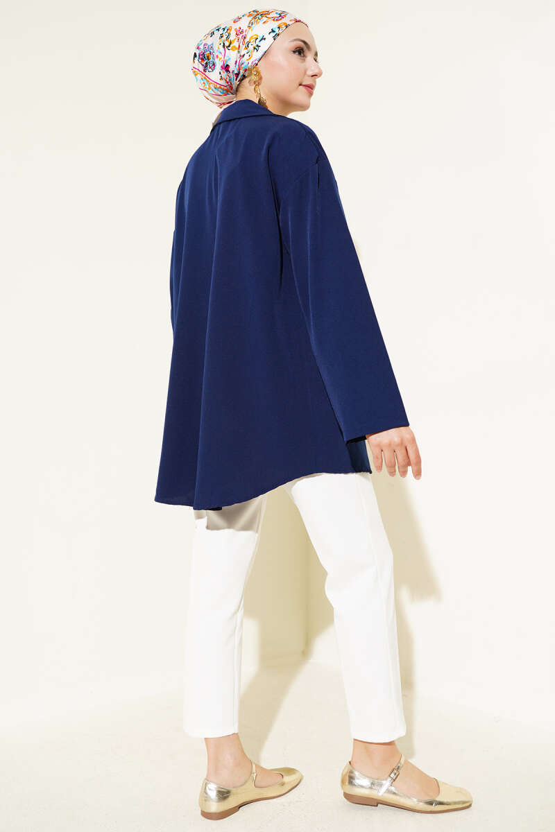 Klasik Yaka Bağlamalı Kimono