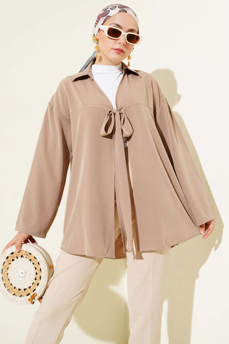 Klasik Yaka Bağlamalı Kimono