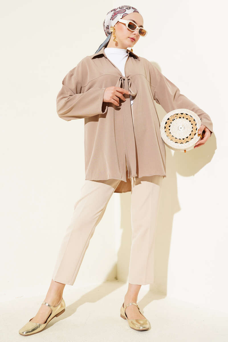 Klasik Yaka Bağlamalı Kimono