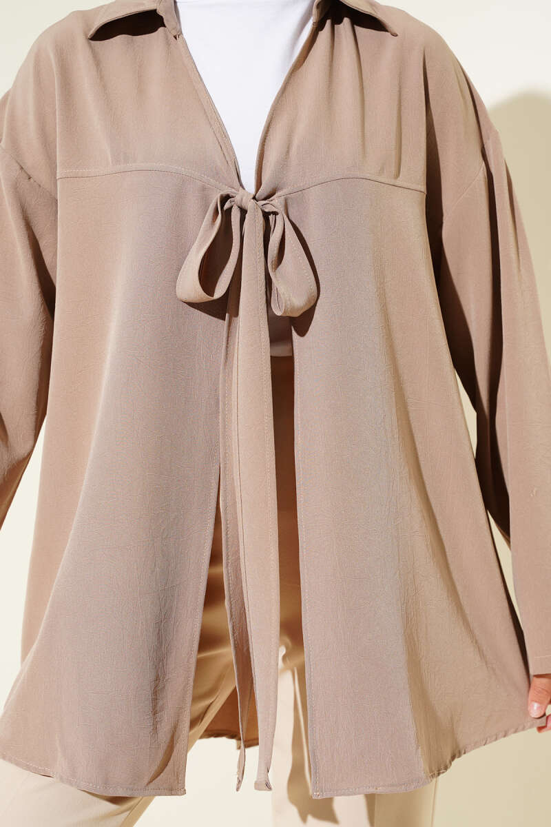 Klasik Yaka Bağlamalı Kimono