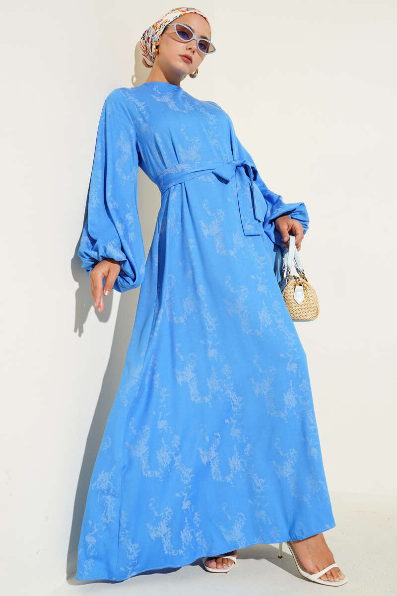 Patterned Long Dress
