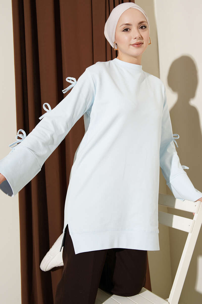 Kolları Fiyonk Detaylı Tunik