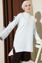 Kolları Fiyonk Detaylı Tunik