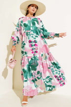 Patterned Long Dress