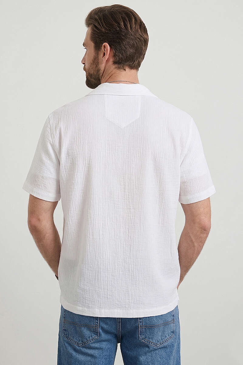 Krinkıl Oversize Erkek Gömlek