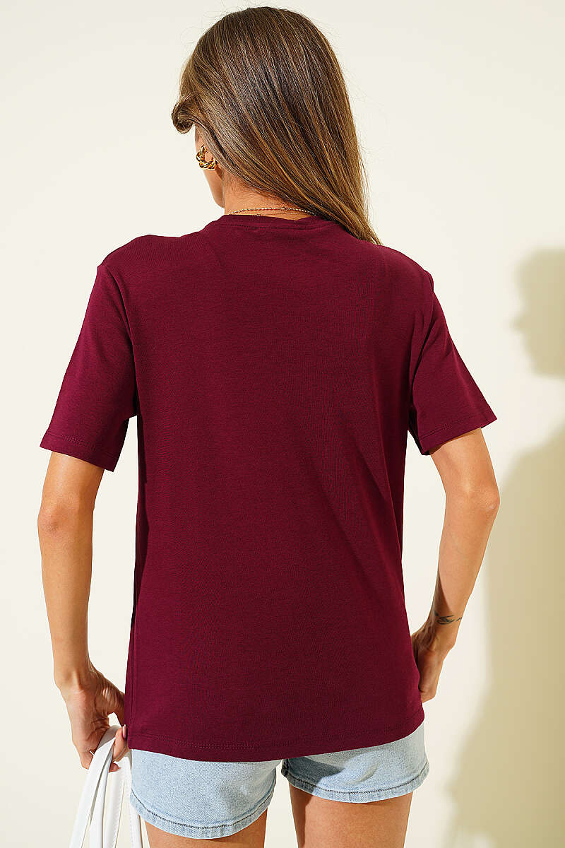 Kurdele Güpürlü T-shirt