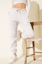 Lastikli Üç İplik Jogger Pantolon