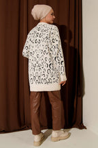 Leopar Desenli Sakallı Tunik