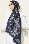Navy blue smoked