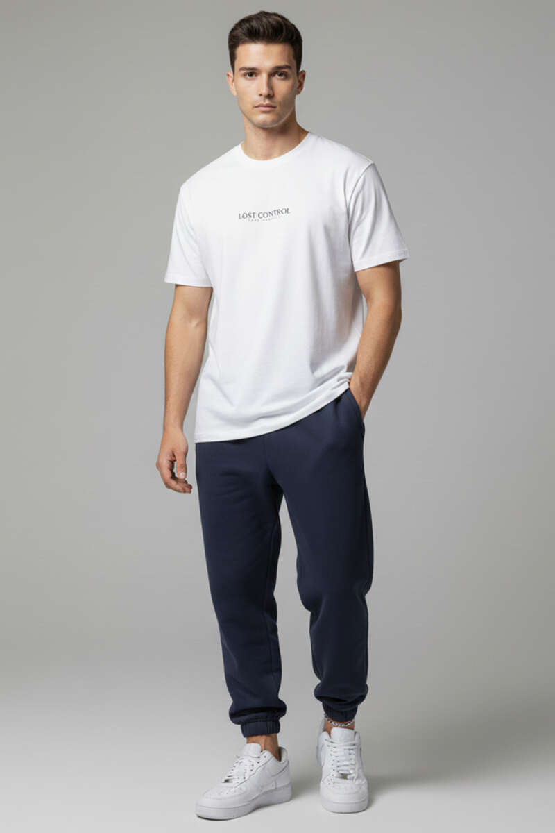 Lost Control Baskılı Erkek T-shirt