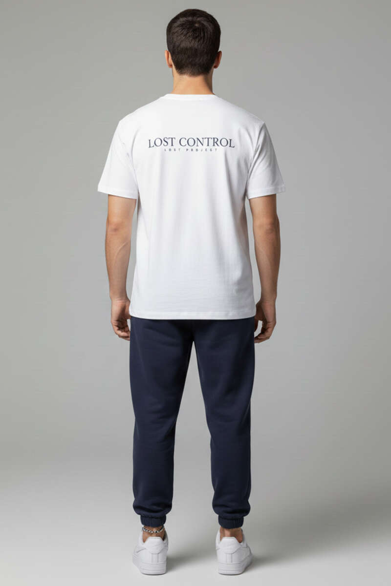 Lost Control Baskılı Erkek T-shirt