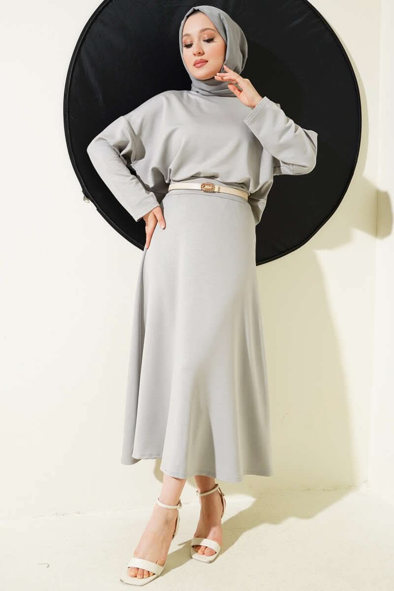 Loyşa Basic Tunik Etek İkili Takım