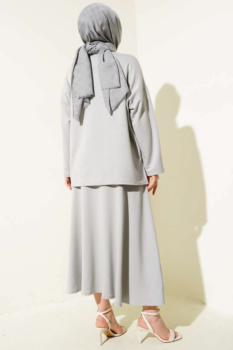 Loyşa Basic Tunik Etek İkili Takım