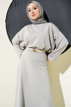 Loyşa Basic Tunik Etek İkili Takım