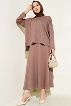 Loyşa Basic Tunik Etek İkili Takım