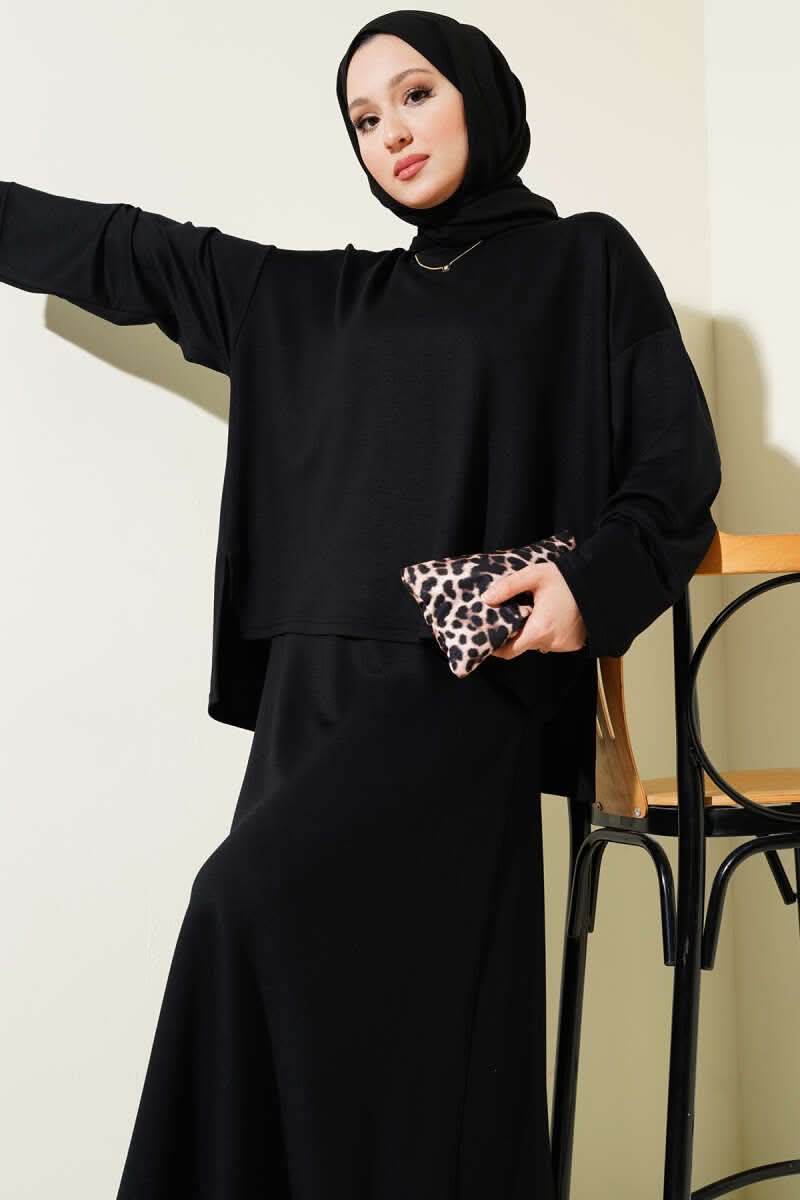 Loyşa Basic Tunik Etek İkili Takım