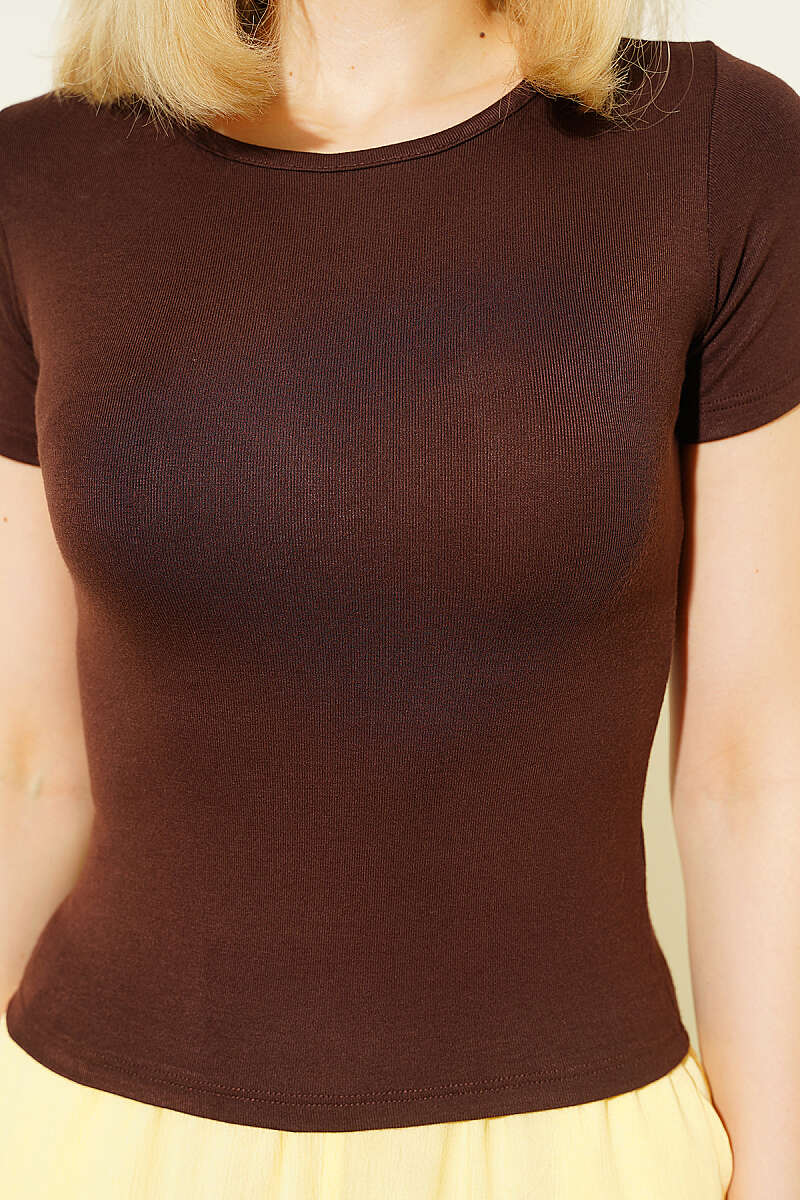 Loyşa Bisiklet Yaka T-shirt