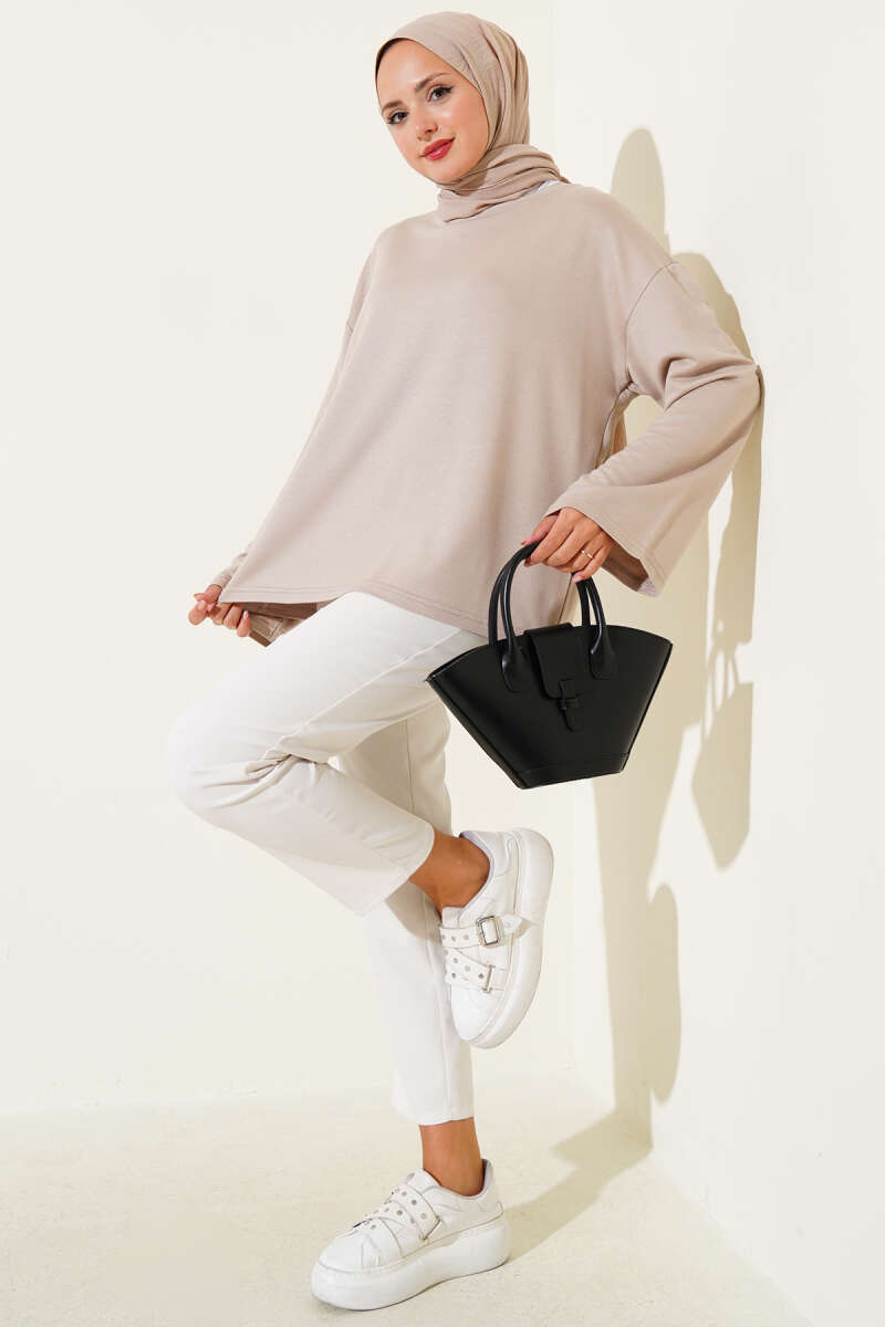 Loyşa Düşük Omuz Basic Tunik