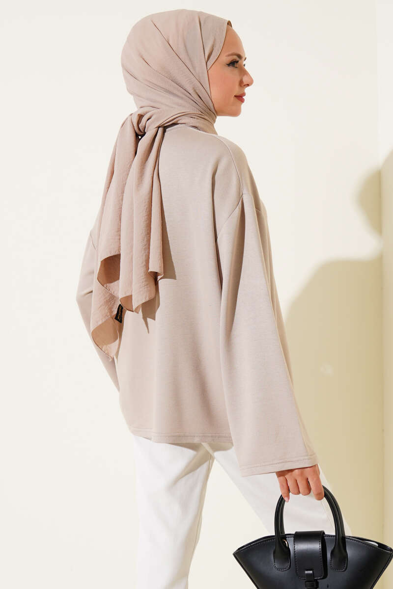Loyşa Düşük Omuz Basic Tunik