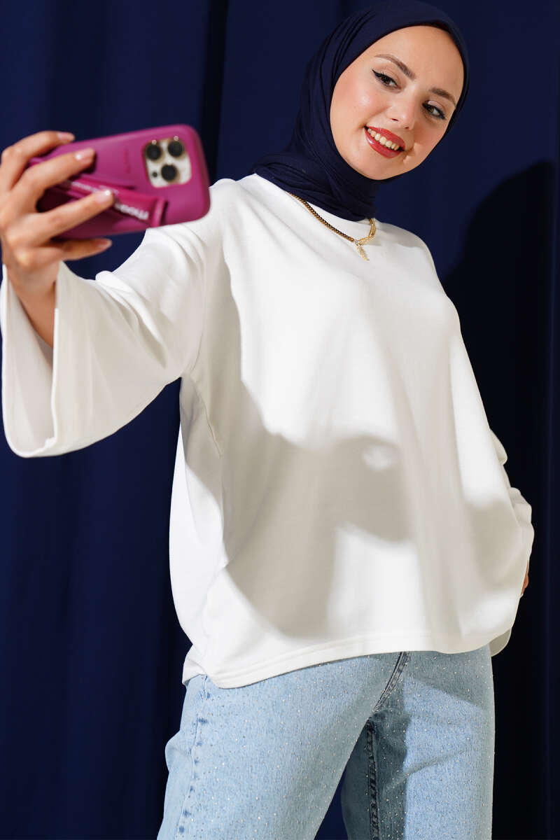 Loyşa Düşük Omuz Basic Tunik