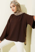 Loyşa Düşük Omuz Basic Tunik