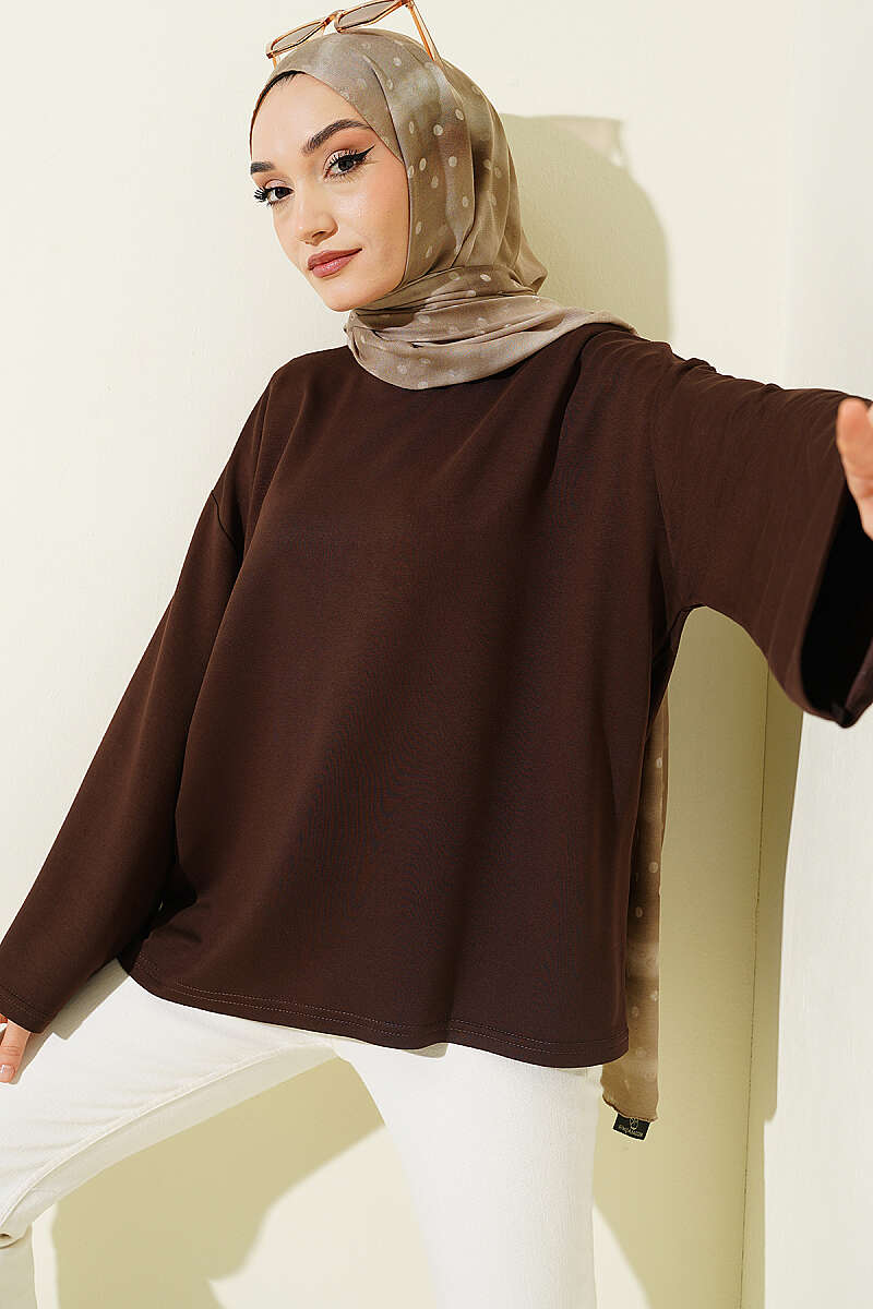 Loyşa Düşük Omuz Basic Tunik