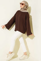 Loyşa Düşük Omuz Basic Tunik