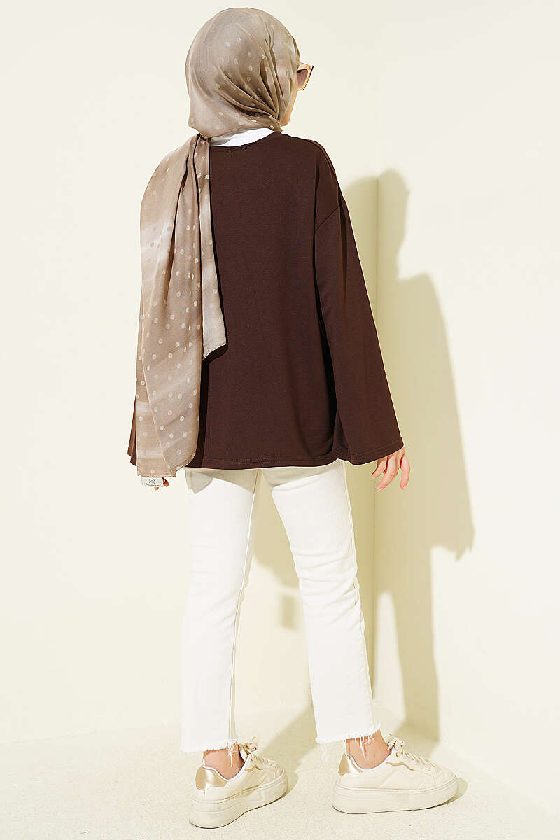 Loyşa Düşük Omuz Basic Tunik