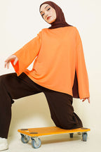 Loyşa Düşük Omuz Basic Tunik