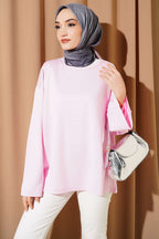 Loyşa Düşük Omuz Basic Tunik