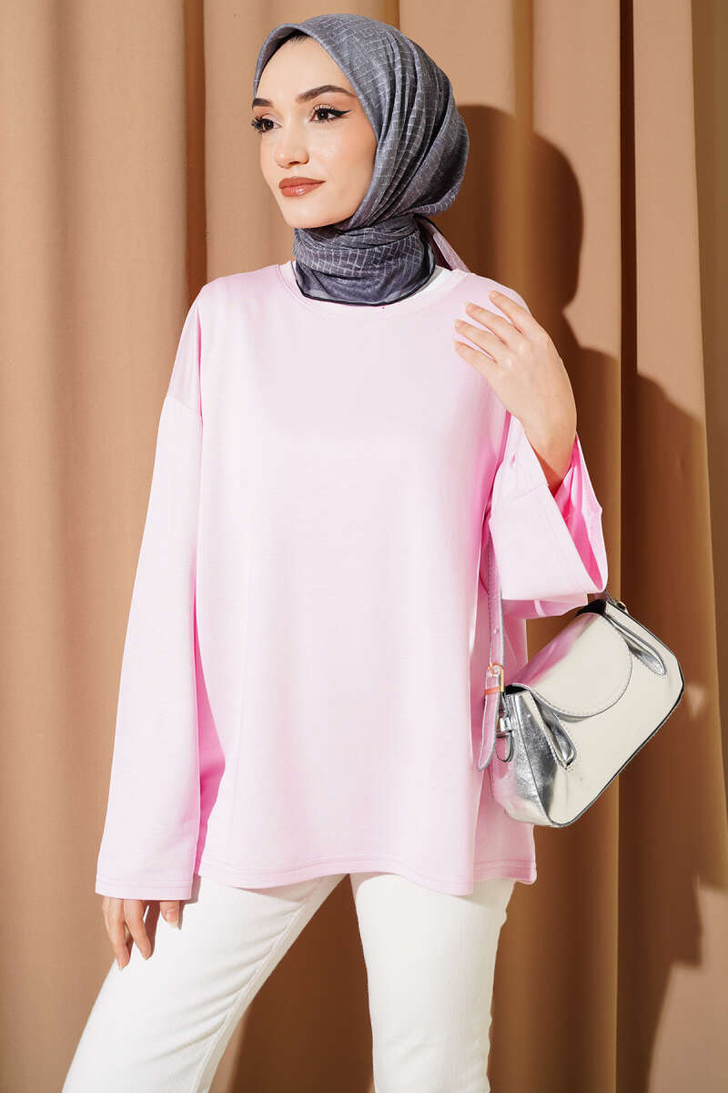 Loyşa Düşük Omuz Basic Tunik