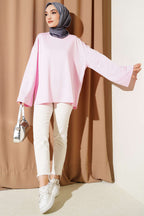 Loyşa Düşük Omuz Basic Tunik