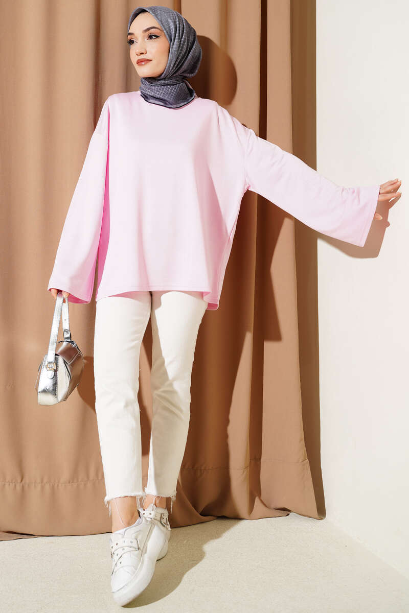 Loyşa Düşük Omuz Basic Tunik
