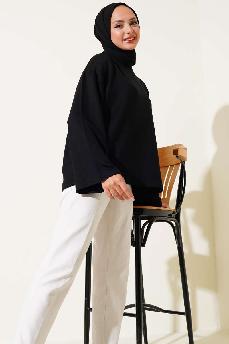 Loyşa Düşük Omuz Basic Tunik