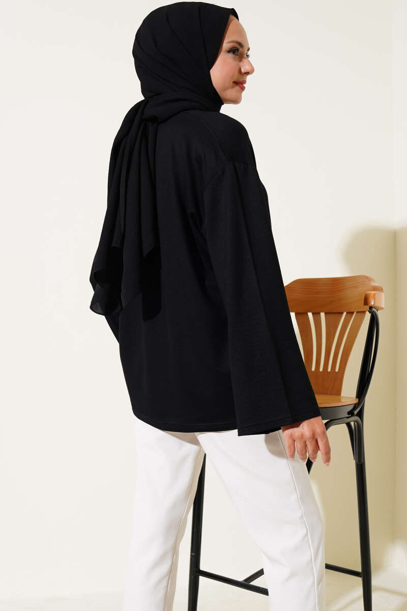 Loyşa Düşük Omuz Basic Tunik