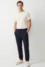 Loysha Men's Tracksuit Trousers with Elastic Cuffs