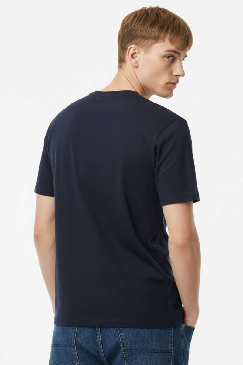 Loyşa Yaka Logolu Erkek T-shirt