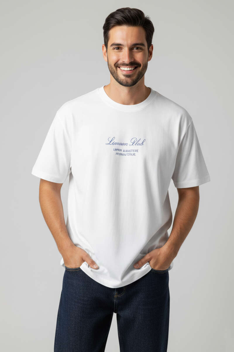 Lunuon Baskılı Erkek T-shirt