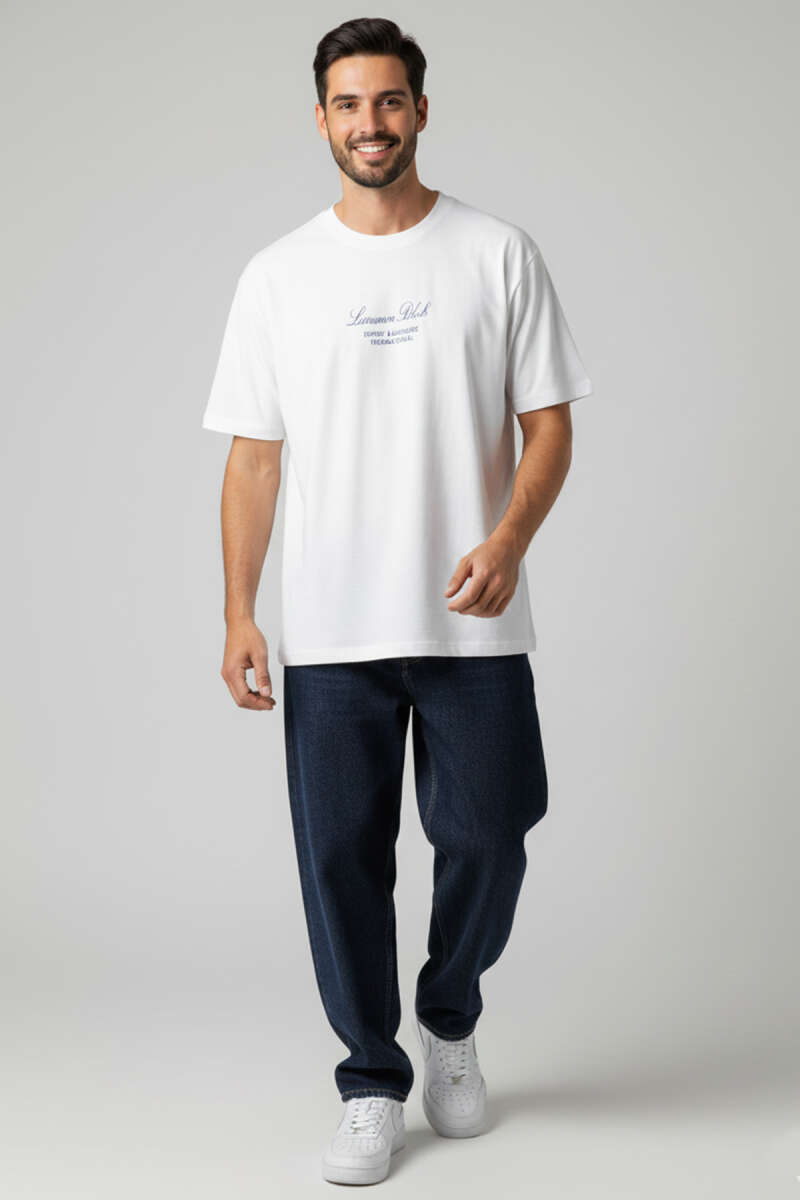 Lunuon Baskılı Erkek T-shirt