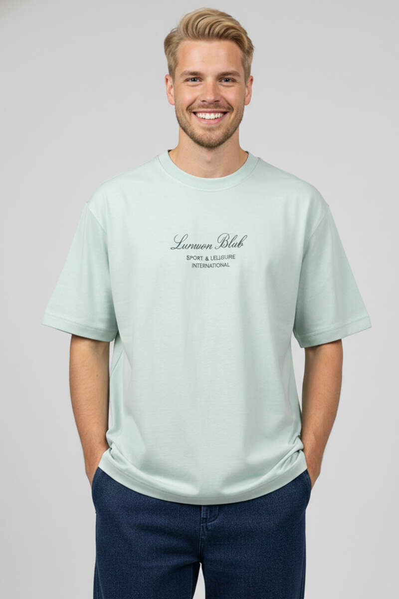 Lunuon Baskılı Erkek T-shirt
