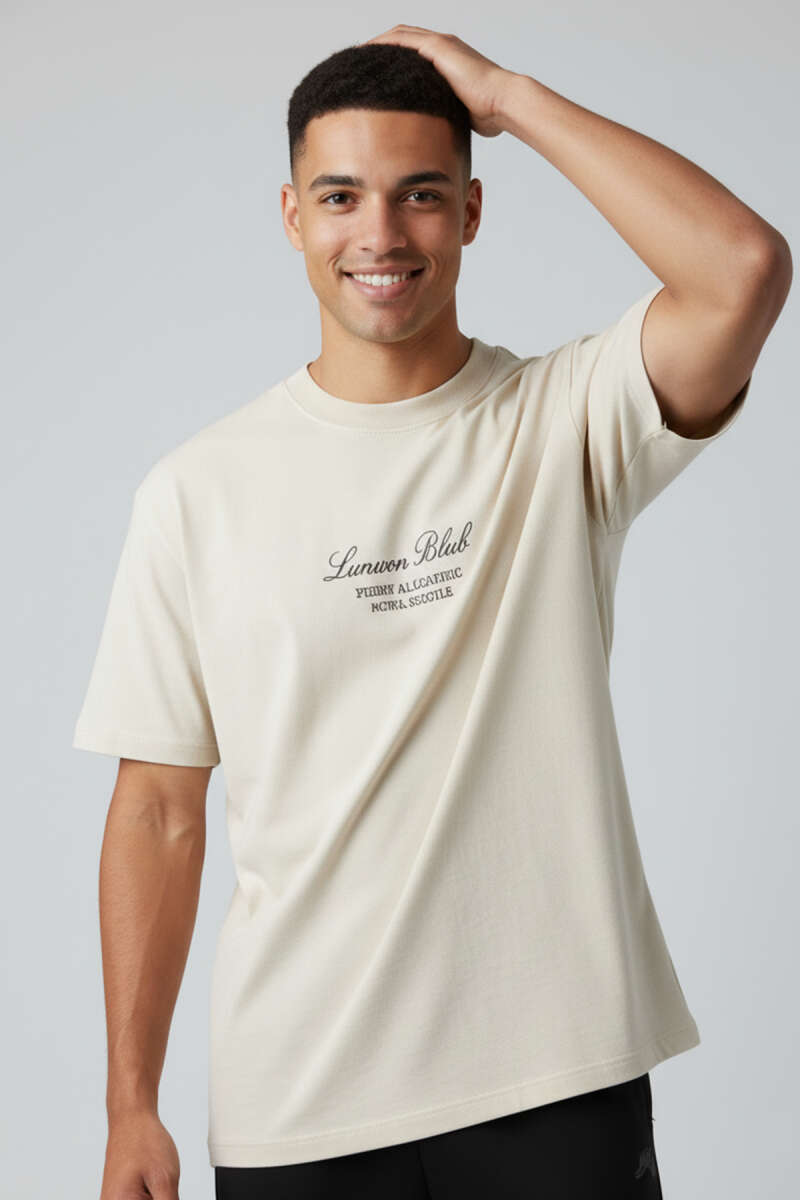 Lunuon Baskılı Erkek T-shirt