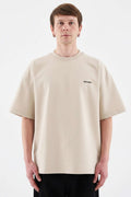 Machinist Nakışlı Oversize Erkek T-shirt