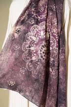 Mandala Desen Bambu Kraş Şal