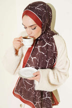 Mermer Desen Şal