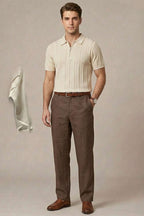 Merserize Polo Yaka Erkek T-shirt
