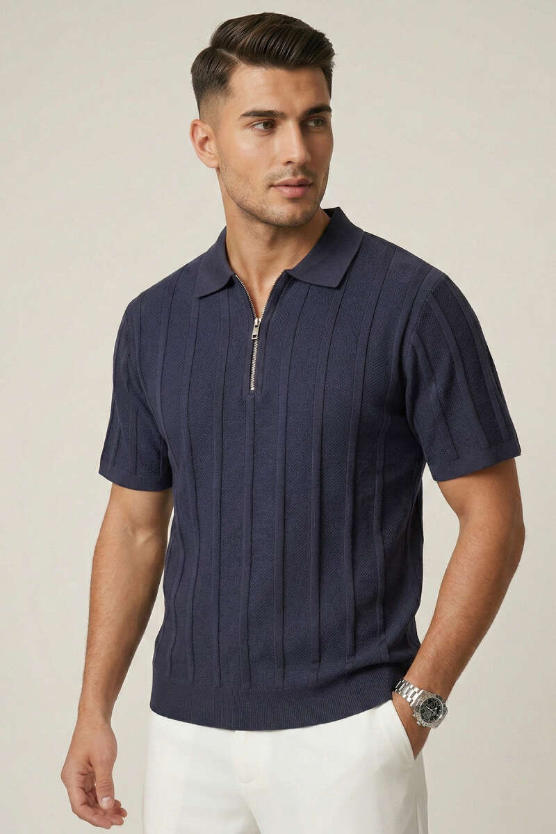 Merserize Polo Yaka Erkek T-shirt