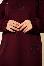 Mini Yıldız Taşlı Tunik