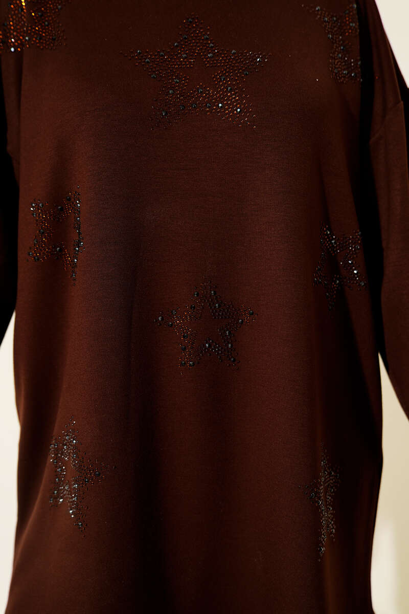 Mini Yıldız Taşlı Tunik