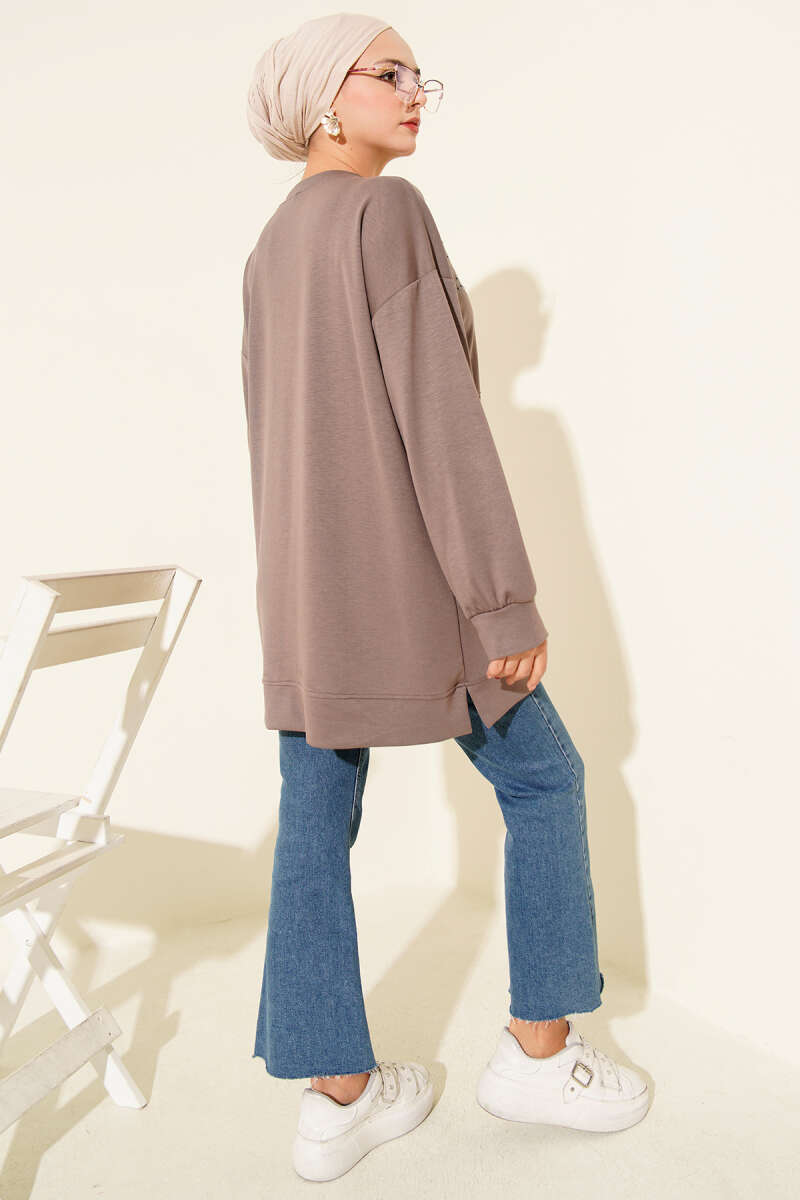 Mini Yıldız Taşlı Tunik