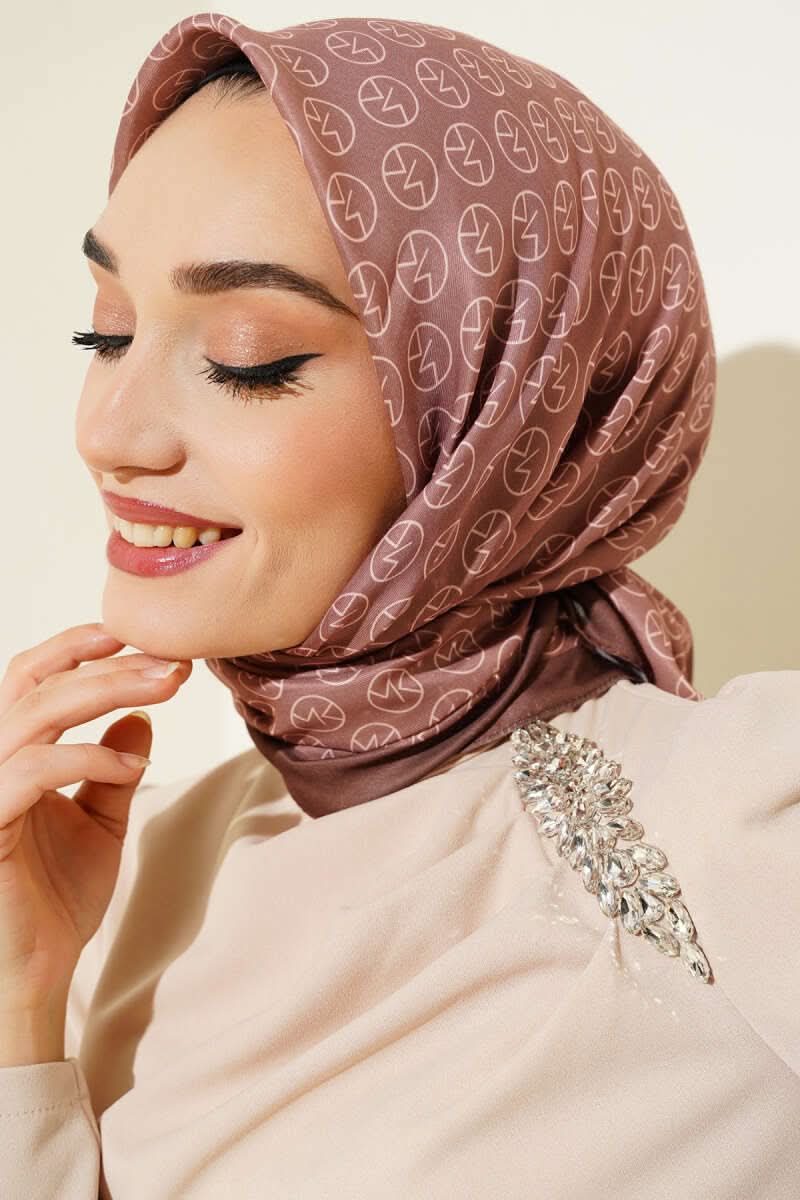 Mk Pattern Soft Scarf
